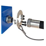 Stopflex retention system for DIN 2353 fitting