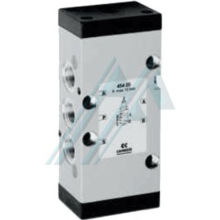 5/2-way pneumatic valve, G 1/4 ports, bistable
