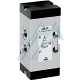 5/2-way pneumatic valve, G 1/4 ports, bistable