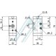 5/2-way pneumatic valve, G 1/4 ports, bistable