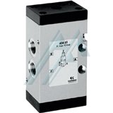 5/2-way pneumatic valve, G 1/4 ports, bistable