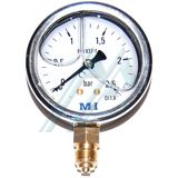 MANOMETRO ø 63 GLIC. 0-2.5 KG. VER.