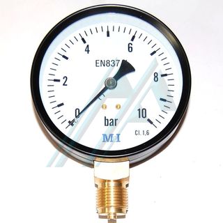 Man&ocirc;metro &oslash; 100 seco 0-10 kg sa&iacute;da vertical