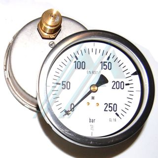 Manom&egrave;tre &oslash; 100 sec 0-250 kg sortie arri&egrave;re