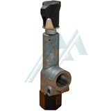 In-line valve MV limiting pressure