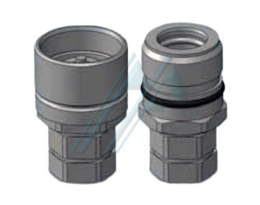 Fast couplings threaded