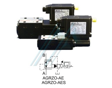 Com a eletrônica digital integrada e sem transdutor de pressão ATOS