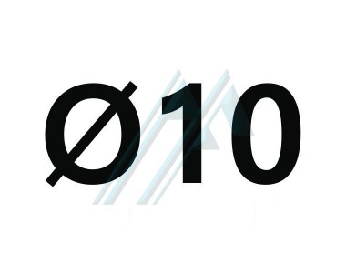 Cilindros neumáticos. Diámetro 10