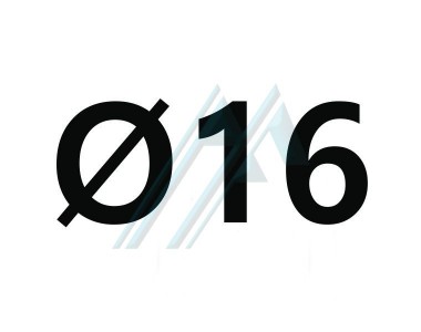 Cilindros neumáticos. Diámetro 16