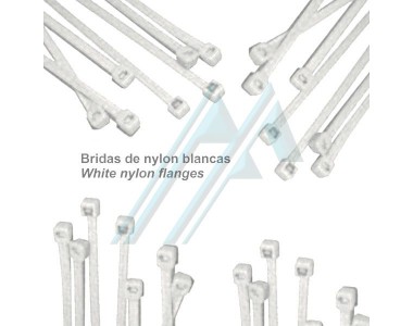 Nylon kabelbinder weißen